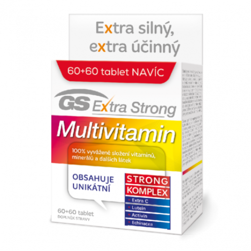 GS Extra Strong Multivitamin, 60+60 таблеток